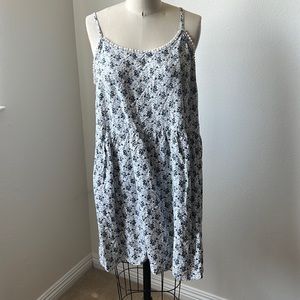 LOFT flower print dress